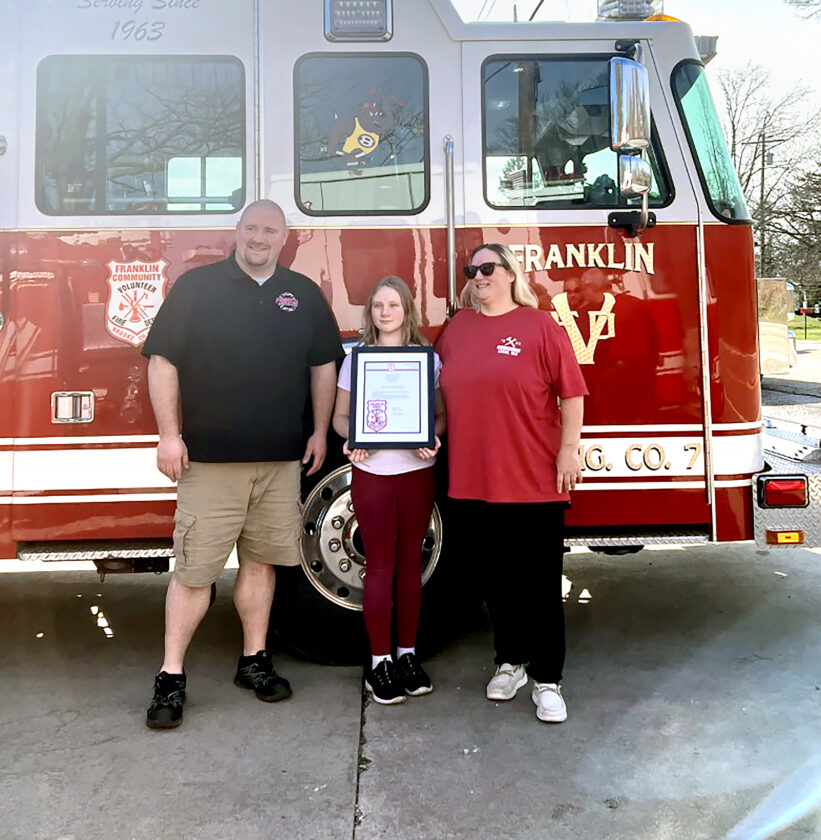 Local girl recognized for quick response in emergency situation | News, Sports, Jobs - Vimarsana News
